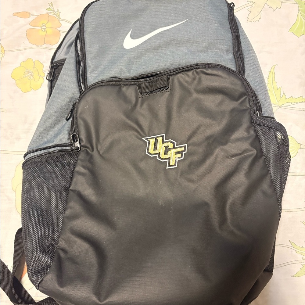 Nike Black and Gray UCF Logo Men's Backpack